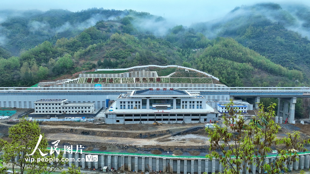 陕西：建设中的西康高铁【3】