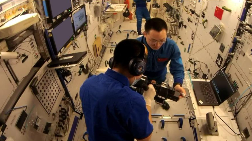 中國空間站動(dòng)態(tài)｜有條不紊的在軌工作日常