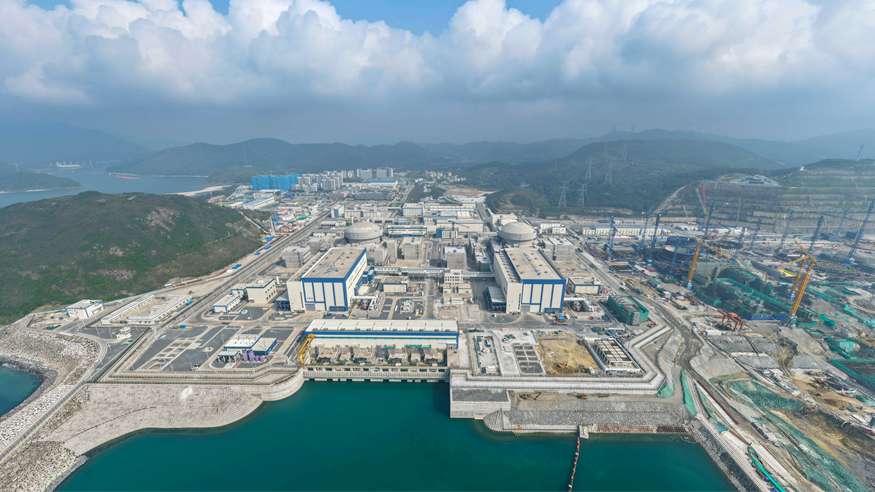 粤港澳大湾区首台“华龙一号”核电机组投产发电