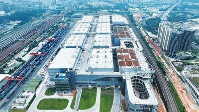 智能拼装，铁路货场上建起物流园