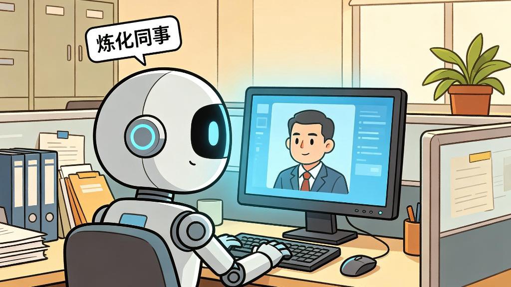AI“炼化同事”，为何一石激起千层浪？