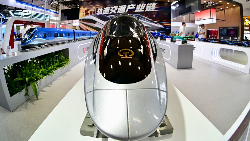 探访链博会，从方寸展台看“交通新图景”