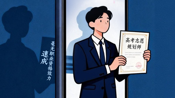 高考志愿填报，岂容“速成规划师”收割焦虑