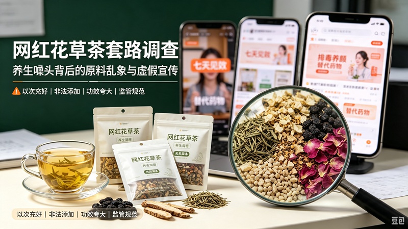 部分“网红”花草茶“套路营销”调查