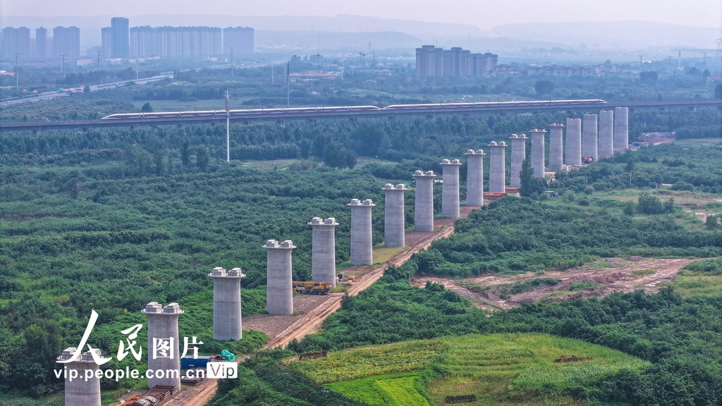 河南洛阳：呼南高铁焦济洛平段加快建设