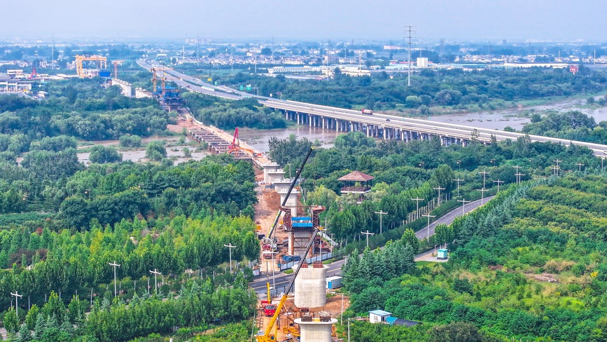 河南洛阳：呼南高铁焦济洛平段加快建设