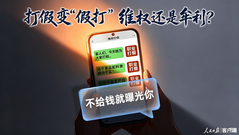 “打假斗士”被打假，该！