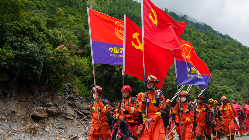 多方救援力量向核心区域挺进