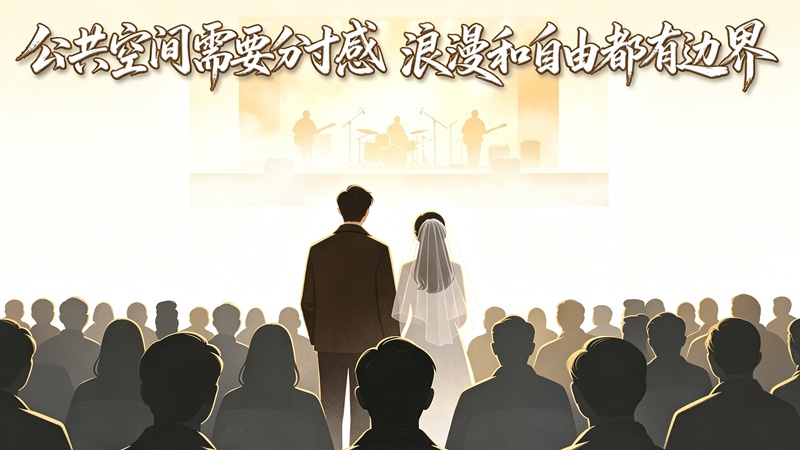 公共空间需要分寸感，浪漫和自由都有边界