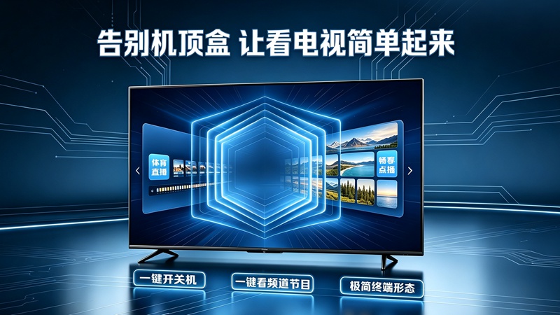 告别机顶盒，让看电视简单起来