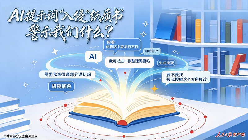 AI提示词“入侵”纸质书，警示我们什么？